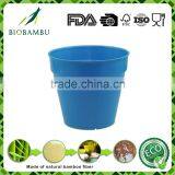 Biological Abbaubar Best Quality Bamboo Fiber Flower Pot thumbnail-4