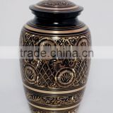 indain handicrafted brass urns for sale
