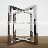 Polishing Stainless Steel Flat-packing Furniture Metal Coffee Table Bases thumbnail-1