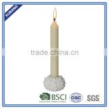 poly resin good quality Round shell candle holder