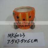 Halloween Ceramic Pumpkin Candy Jar thumbnail-1