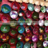 Handmade Lacquer Coconut Shell Bowl 100% Made in Vietnam / Hand Painted Lacquer Bowl thumbnail-5