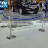 Crowd Control Stanchions Stainless Steel Rope Line Queue for Car Show Stanchion thumbnail-3