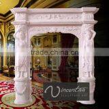 Hot Sale Modern Home Decor Stone Carvings and Sculpture Marble Interior Door Surrounds thumbnail-5