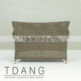 Manning Wicker Sofa - Rattan Patio Furniture Garden Bench. thumbnail-3