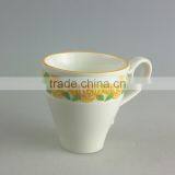 New Bone Embossed Rose Handpainted Mug thumbnail-2