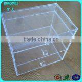 Pop Clear Acrylic Cosmetic Jewelry Display Organizer Box With 7 Drawers& Top Lid thumbnail-3