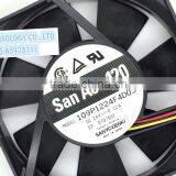 New Authentic 12025 12cm 24V Ultra Quiet / Ball Fan 109P1224F4D03 thumbnail-2