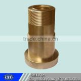 Brass Nut Alloy Steel Castings Lathe Parts for Construction Machinery