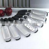 2012 Hot Sale New Design Stainless Steel Flat Kitchen Tool Cheese Grater
