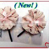 New Brown Flower Hair Clip/hair Accessory thumbnail-1