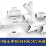 Factory Price Manufacturer Good Quality PVC Fitting UPVC Rubber Joint Plastic Fitting for Drainage GB Floor Drain thumbnail-2