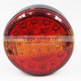 140mm 20LEDs Round Hamburger Stop Tail Indicator LED Rear Light thumbnail-3