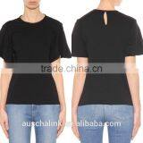 High Quality Ladies 100% Cotton Blouse Low Price China thumbnail-6