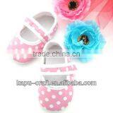 China Low Price Wholesale Cotton Fabric Soft Sole Baby Shoes for 0-15months Baby Kids thumbnail-1