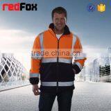 High Visibility Micro Fleece Jacket With Reflective Tapes thumbnail-1