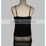 Ladies Fashion Lace Cotton Spandex Camisole For Underwear thumbnail-2