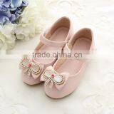 Wholesales Sparkling Children Girls Party Shoes With Bow Knot thumbnail-2
