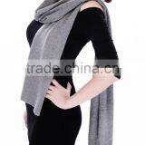High Quality Diamond Pattern Pure Cashmere Stole Shawl Scarf thumbnail-1