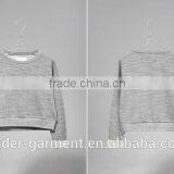 Custom Womens Long Sleeve Sweatshirt, Ladies Crop Top, Crewneck Sweatshirt thumbnail-5