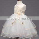 High Quality Children Frocks Designs Girls Party Dresses With Flower#C0198 thumbnail-4
