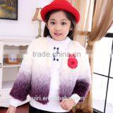 New Children Faux Fur Coat Autumn Winter Full Sleeve Coat Girl's Warm Coats Baby Short Patchwork Outerwear Thick Girl Clothing thumbnail-2