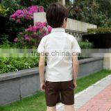 Juqian OEM LOGO School Wearing Shirts and Shorts Boys Primary School Uniform thumbnail-2