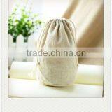 Wholesale Jute Cotton Small Drawstring Bags thumbnail-1