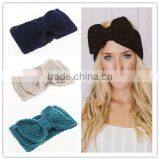 Wholesale Winter Knit-Bow Headband Ear Warmer