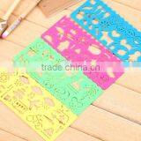 Plastic DIY Stencil Drawing Template for Scrapbooking,Planner,diary,set of 4 PCS thumbnail-2