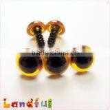 12mm Black Tea Orange Colored Plastic Safety Eyes Amigurumi Eyes thumbnail-5