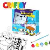 DIY Toy Kit Artist Canvas Set Color Your Animal Pal Bulldog thumbnail-3