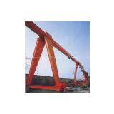MH Model Electric Hoist Gantry Crane With Lifting Capacity 20T and Girder Covered by the Shafts thumbnail-1