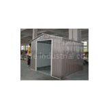 Colorful 8X8 Medium Apex Metal Shed , Waterproof Gable Roof Garden Shed 8 ' x 8 ' thumbnail-1