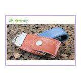 USB 2.0 Leather Memory Sticks USB Flash Drive U Disk 4GB / 8GB / 16GB thumbnail-1