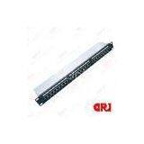 1U 24 Ports Rj45 Rack Mount Patch Panel Cat5e With Cable Manager
