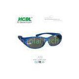 Three Dimensional Eyewear Circular Polarized Passive 3d Glasses For Women / Men