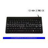 USB Or PS / 2 Or USB + PS / 2 Interface Waterproof Silicone Keyboard With 87 Keys