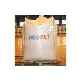 FIBC large one Ton Bulk Bags 1 tonne bags for PET / PTV / PP / PAT Chemical Industry