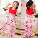 2014 New Arrival Baby Cotton Clothes Baby Nonet Sleeve With Long Pants Set thumbnail-1