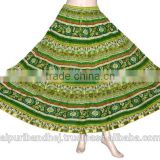 Manufacturer Designer Cotton Long Ladies Skirt