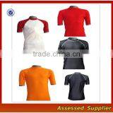 Custom Sportswear Manufacturer Compression Mens T- Shirts/Blue Rash Guards Wholesale---AMY164281 thumbnail-6