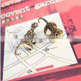 Godbead Brand Jewelry Design Rose Gold Plated With Crystals Green Eye Leopard Finger Ring Top Quality Ring Wholesales thumbnail-3