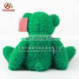 Soft Cotton Filled 30cm Custom Personalized Green Teddy Stuffed Bear thumbnail-3