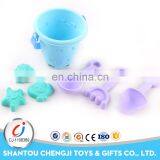7pcs Summer Sand Game Plastic Outdoor Kids Beach Buckets