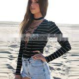 2016 Xxx Hot Sex Bikini Hight Quality Long Sleeve Top Anti -uv Swimwear thumbnail-3