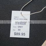 Lazer Hole Punch Hang Tag, Print Price Tag Labels For Clothes, Rubber Band Clothes Size Tag For Dress thumbnail-1