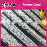 2017 Wholesale Cheap Design 100% Cotton Guipure Lace