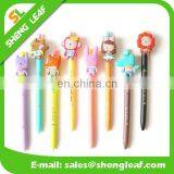 2015 funny and customized rubber ballpoint pen