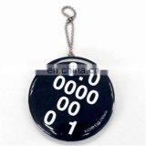 Custom Made Logo Promotion Gift Round Metal Keychain With Ball Chain thumbnail-2